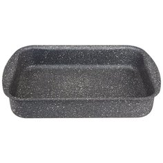 Форма для запекания Agness Премиум Grace прямоугольная 35х26х6,5 см, трехслойное покрытие Granit, Pfoa Free (936-727)