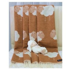 Плед Klippan из новозеландской шерсти "Овечка" 140х205 см