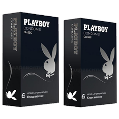 Презервативы Playboy Классические (6 шт.) - 2 уп.