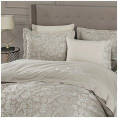Комплект постельного белья Tivolyo home FORTUNY лен бежевый