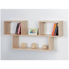 Полка Настенная Прямая Ультра Дуб сонома 1150х520х200 Letta