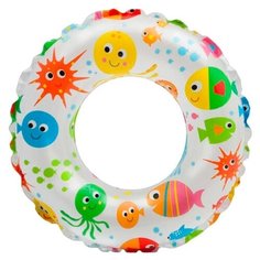 Круг INTEX 59241 цветной р.61см(рыбки)