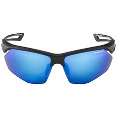 Очки солнцезащитные ALPINA Nylos HR Black(матовый-синий-зеркальный)