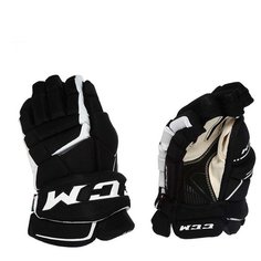 Перчатки хоккейные ССМ Tacks 9060 SR мужские(13 / черно-белые/13) CCM