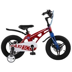 Детский велосипед MAXISCOO Cosmic Делюкс 18" (2021)(красный)