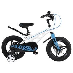 Детский велосипед MAXISCOO Cosmic Делюкс плюс 14" (2021)(белый-жемчуг)