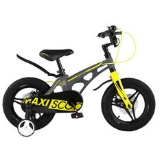 Детский велосипед MAXISCOO Cosmic Делюкс плюс 14" (2021)(серый-матовый)