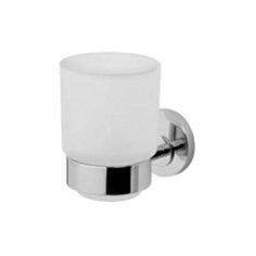 Стакан для зубных щеток AM.PM Bliss L A5534364, белый/хром