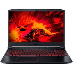 Ноутбук Acer Nitro 5 AN515-55-53TJ (Intel Core i5 10300H 2500MHz/15.6"/1920x1080/8GB/512GB SSD/NVIDIA GeForce GTX 1660 Ti 6GB/Без ОС) NH.Q7PER.002, черный