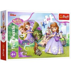 Пазл Trefl Дисней. Приключение принцессы Софии (17313), 60 деталей