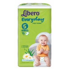 Libero подгузники Everyday 5 (11-25 кг), 16 шт.
