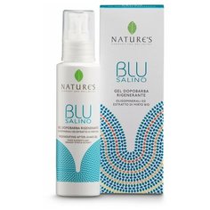Регенерирующий гель после бритья - Natures - Blu Salino Regenerating After-shave Gel 100 мл.
