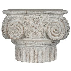 Консоль настенная Ионический ордер 42x20x33см, Glasar ГЛАСАР