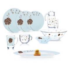 Столовый набор СТЕЛЛА БЛЮ 46 предметов Luminarc