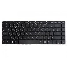 Клавиатура для ноутбука HP Probook 430 G0, 430 G1, мал. Ентер, черная без рамки
