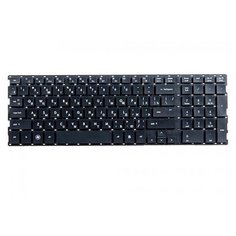 Клавиатура для ноутбука HP Probook 4410, 4411, 4415, 4416, 4510, 4515, 4710, мал. Ентер, черная без рамки