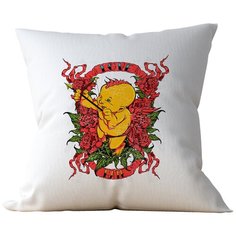 Подушка Студия Белка "LOVE HATE" 40х40 габардин