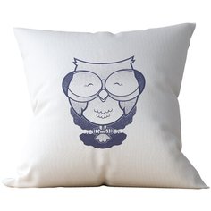 Подушка Студия Белка "Совушка" 40х40 атлас