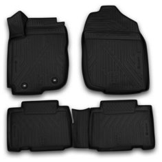 Element Коврики 3D в салон TOYOTA Rav 4, 2013-2015, 2015->, 4 шт. (полиуретан)