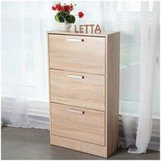 Обувница Ультра вертикальная Дуб сонома 584х1048х244 Letta