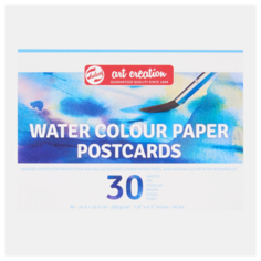 Альбом для акварели Art Creation postcard 200г/м.кв 10,5*14,8см Фин 30л склейка по 1 стороне Royal Talens