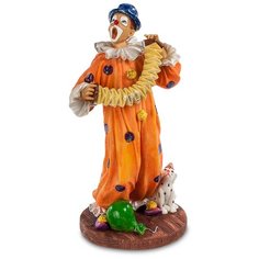 WS-675 Статуэтка Клоун с гармошкой Veronese
