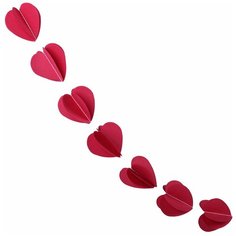 Гирлянда вертикальная Сердце 2 м 3 шт Творческий центр Сфера