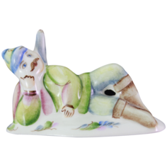 Семикаракорский фаянс Статуэтка "На привале" Аксинья