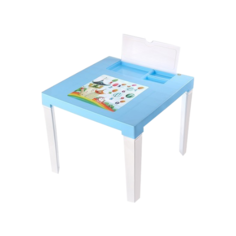 Стол детский "Алладин"(голубой/белый) Elfplast