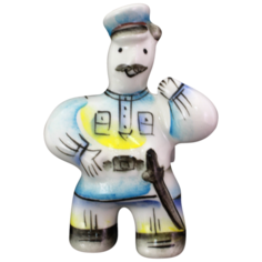 Семикаракорский фаянс Статуэтка "Гаврилович" Аксинья