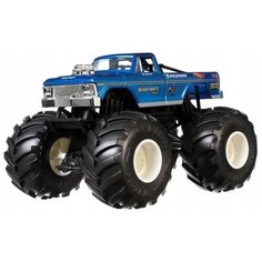 Монстр-трак Hot Wheels большой Бигфут GBV32, синий