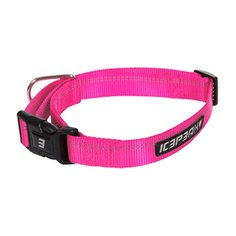 Ошейник неоновый ICEPEAK PET WINNER BASIC COLLAR, розовый. Размер XS