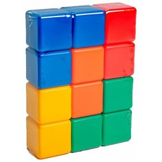 Набор цветных кубиков (12 шт, 60*60) 1180367 Solomon