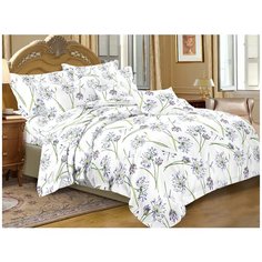 КПБ Cleo полисатин "Art Color" евро 200*220*1(±5) 220*240*1(±5) 50*70*2(±2) 70*70*2(±2) 31/015-AC