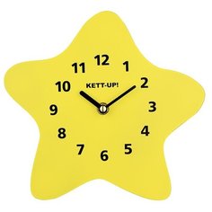 Часы настенные кварцевые KETT-UP Звездочка желтый