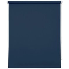 7517. Рулонная штора 040х175 Плайн синий Уют