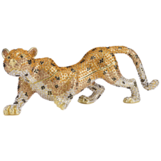 Шкатулка-фигурка декоративная интерьерная в стиле Фаберже (Faberge) универсальная для ювелирных украшений, бижутерии, мелочей. Лимитированная серия из 250 штук с индивидуальным номером и сертификатом. Сувенирная, коллекционная статуэтка, фигурка "Гепа Keren Kopal