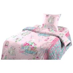 Детское постельное белье Шуйская бязь сладкий мир 1,5 спальное детские расцветки Iv Selena