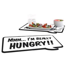 Подставка под столовые принадлежности Balvi Speak Up! 2шт белый