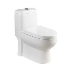 Унитаз с бачком напольный моноблок EVA GOLD T1016 с горизонтальным выпуском