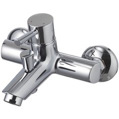 "Новео" смеситель для ванны, картридж 35мм, с аксессуарами, хром Zenta