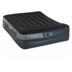 Надувная кровать Dura-Beam Plus 152x203x42 см (с встроенным насосом 220В) Intex