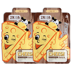 Mijin Care Тканевая маска с ферментированным сыром успокаивающая Real Cheese Mask CALMING & SOOTHING 2 шт.