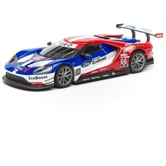 Bburago Машинка металлическая ралли 2017 Ford GT №66 Daytona, 1:32