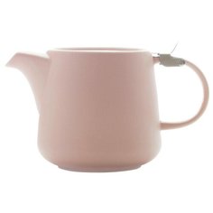 Чайник с ситечком 0.6 л Maxwell & Williams "Оттенки" (розовый) в инд. упаковке, фарфор, 0.6 л (MW580-AY0293)