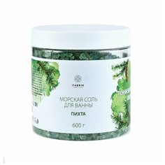 Fabrik Cosmetology Соль морская для ванны с пихтой, 600г