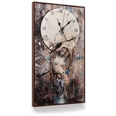 Настенные часы "The Stone Quest" 58*34 3D Decor