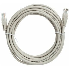 "Патч-корд литой AOPEN UTP Кат. 5е, серый, 5 м. "