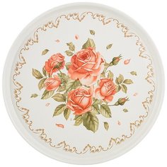 Поднос сервировочный Agness Корейская роза 33х2,1 см (898-018)