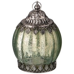 Светильник Lefard с led-подсветкой и металл.элементами, д=12см, в=16 см, зеленый (132-031)